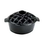Minuteman International 2.2 Qt Enamel Steamer Lattice Top T-50-BK New. Price: $109.99.