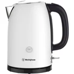 Westinghouse 1.7L Electric Steel Kettle - Matte White, Durable Body Const New. Price: $10.07.