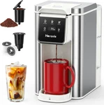 Horavie Single Serve Coffee Maker For K-cup Pod & Grounds, Hot Iced New. Price: $117.99.
