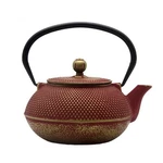 Cast Iron Teapot Kettle With Stainless Steel Infuser For Stovetop Safe Co... New. Price: $45.35.