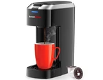 Single Serve Coffee Maker 6-14OZ Brew Bpa Free Black+silver Bonsenkitchen Size- New. Price: $59.99.