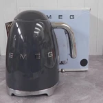 Smeg Retro Gray Electric Kettle Model KLF03GRUS - New Open. Price: $189.95.