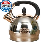 Luxgrace Stainless Steel Whistling Tea Kettle Metal Capsulated Bottom For Quick New. Price: $49.86.