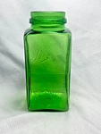 Antq Acker's Select Tea Emerald Green Store Counter Top Advertising Jar *no Lid* Used. Price: $69.95.