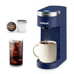 Single Serve Coffee Maker Travel Mug Fast Brewing Matte Navy Chulux Cups New. Price: $59.99.