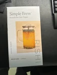 Rishi Simple Brew Borosilicate Glass Teapot 13.5 Oz Loose Medium 600 Used. Price: $25.00.