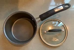 Cuisinart M5519-14BK Chefs Classic Qt Sauce Pot Small Kettle & Glass Lid 2-PC Used. Price: $19.00.