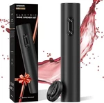 Electric Wine Opener, Automatic Corkscrew With Foil Cutter, One-button Black New. Price: $26.99.