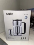 Aarke Purifier Glass Water Pitcher, Lg Refillable Stainless Steel 12 Cups / 2.8L New. Price: $157.00.