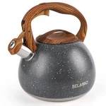Kettle 2.7 Quart Belanko Teapot For Stovetops Wood Pattern Handle With Lo... New. Price: $43.95.