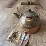 Vintage Revere Ware Copper Tea Kettle Pot Wood Handle 1801 Rome Ny 1776-1976 Used. Price: $29.99.