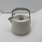 Caraway 2 Qt Whistling Tea Kettle (cream) Stainless Steel Body Used. Price: $90.00.