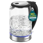 Cosori Electric Kettle 1.7L Borosilicate Glass Auto Shut-off 1500W New. Price: $44.00.