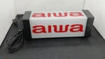 Aiwa Light Sign Vintage Store Display Electric Illuminated Advertising Rare Used. Price: $236.31.