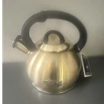 Brandani 3.0 Qt Stainless Steel Whistling Stovetop Kettle Silver/black New. Price: $55.96.