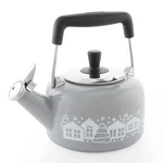 Chantal Sven "mountain Village" Enamel-on-steel Whistling Teakettle, 1.4 Quar... New. Price: $128.55.