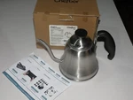 Chefbar Coffee For Stove Top Premium Gooseneck Kettle, Pour Over Open. Price: $30.91.