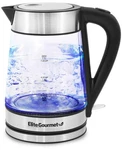 Electric Tea Kettle Glass 1.7L Fast Boil Blue Led Auto Shutoff Bpa Free New. Price: $46.99.