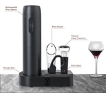 Vgy Electric Wine Opener Set, 5 1 Rechargeable Automatic Medium, Black New. Price: $27.84.