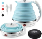 Portable Ultrathin Silicone Travel Kettle With Dual Voltage & Boil Dry Protectio New. Price: $61.18.