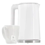 Megachef 1.8 Quart Stainless Steel Electric Tea Kettle White New. Price: $31.73.