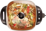 12" X Electric Ceramic Titanium Skillet Roast Fry And Steam W/glass Lid New. Price: $60.16.