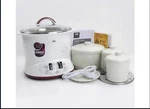 Tianji Smart Twin Ceramic Electric Stewpot DGD22-22EG Open. Price: $60.00.