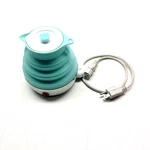 Travel Foldable Electric Kettle, Collapsible Food Grade Silicone Small Used. Price: $19.99.