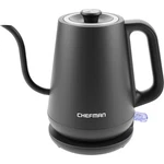 Electric Kettle 0.8L Gooseneck Pour Over One Touch Auto Shut Off Black Chefman New. Price: $51.99.