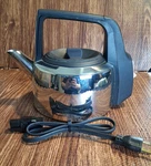 Cuisinart Tea Kettle AEK-1L Stainless Steel Chrome Electric Vintage Used. Price: $30.00.