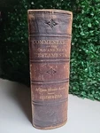 1872 Jamieson Fausset Brown Commentary The Old & New Testaments Vol. Illust. Price: $400.00.