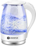 Electric Kettle, 1500W Glass Tea Rapid Heating, Borosilicate New. Price: $53.99.