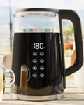 Electric Tea Kettle, 1.7 Liters 1500W, Temperature Control, Keep Warm New. Price: $141.94.