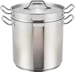 16QT S/s Double Boiler W/cover New. Price: $151.44.