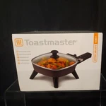 New! Toastmaster Nonstick Electric Skillet 6 Inch Tempered Glass Lid - Safe Lock. Price: $25.00.