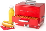 Nostalgia Hot Dog Steamer Red Cool-touch Handles Bun Warming Tray Cooking Dial New. Price: $45.99.