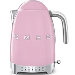 Smeg 50S Retro Style Variable Temperature KLF04 Kettle, Pink Open. Price: $214.95.