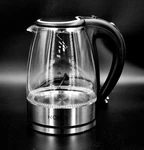 Koios 1.8L Electric KETTLE,1500W,MEASUREMENTS,LED Lights,auto-shut-off,glass Used. Price: $44.97.