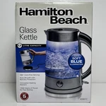 Hamilton Beach 1.7L Glass Electric Kettle 40867C Led Fast Boil Auto Shut-off New. Price: $25.64.