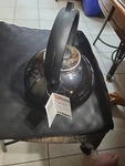 Nwt Copco Black Porcelain Enamel On Steel Whistling Tea Kettle 2 Qt New. Price: $29.95.