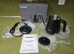 Keebar Electric Kettle XH-W081B Gooseneck 0.8L Black Open. Price: $35.99.
