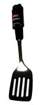 Oxo Steel Good Grips Stainless Turner, 12",SLOTTED, Black Soft Handle New. Price: $11.99.