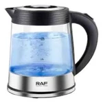 Raf R.97204-110 Electric Kettle 2.0L 1500W Glass Stainless Rapid Boil Auto-off New. Price: $34.99.