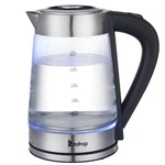 Zokop 2.5L Electric Kitchen Glass Tea Boiler Water Kettle Led Light Appliances New. Price: $22.99.