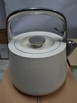 Caraway Home Tea Kettles Whistling Stovetop Stainless Steel Quality Cream Used. Price: $85.77.