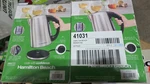 Hamilton Beach Variable Temperature Kettle 1.7 Liter Stainless Steel 41031 New. Price: $34.99.