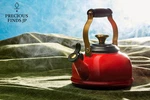 Creuset Harry Potter Hogwarts Express Platform 9 3/4 Tea Kettle Red W/box New. Price: $449.99.