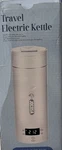 Jocosa Travel Electric Kettle 400ML Stainless Steel White Temp Control 300W Open. Price: $20.00.