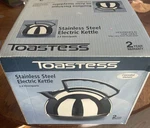 Toastess Stainless Steel Electric Kettle TSK-22 New. Price: $13.75.