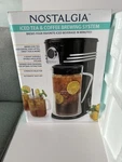 Nostalgia 3-QUART Iced Tea & Coffee Brewing System. Black, NCIT3PLSBK. Open. Price: $42.99.